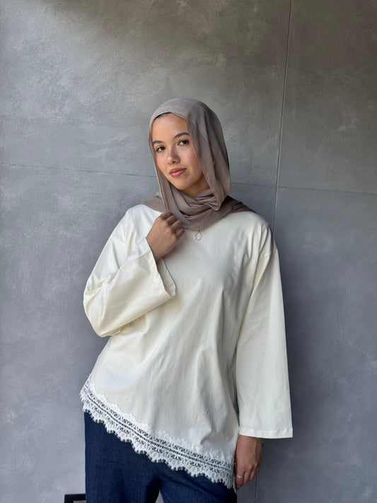 Lace T-shirt