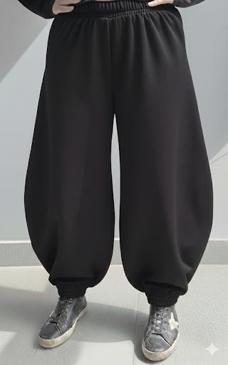 Velvet Balloon Pants