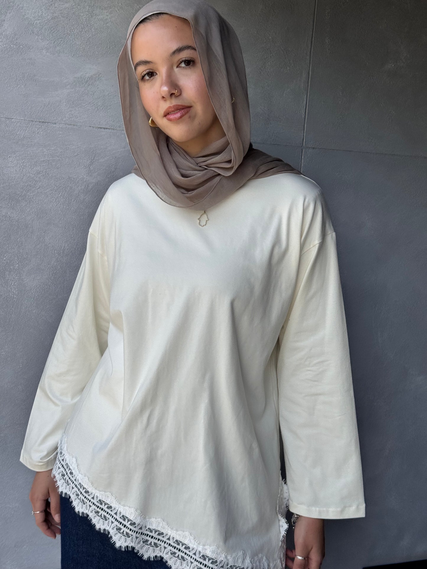 Lace T-shirt