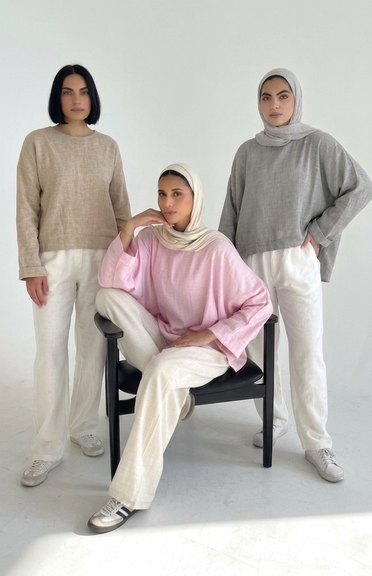 Linen Poncho