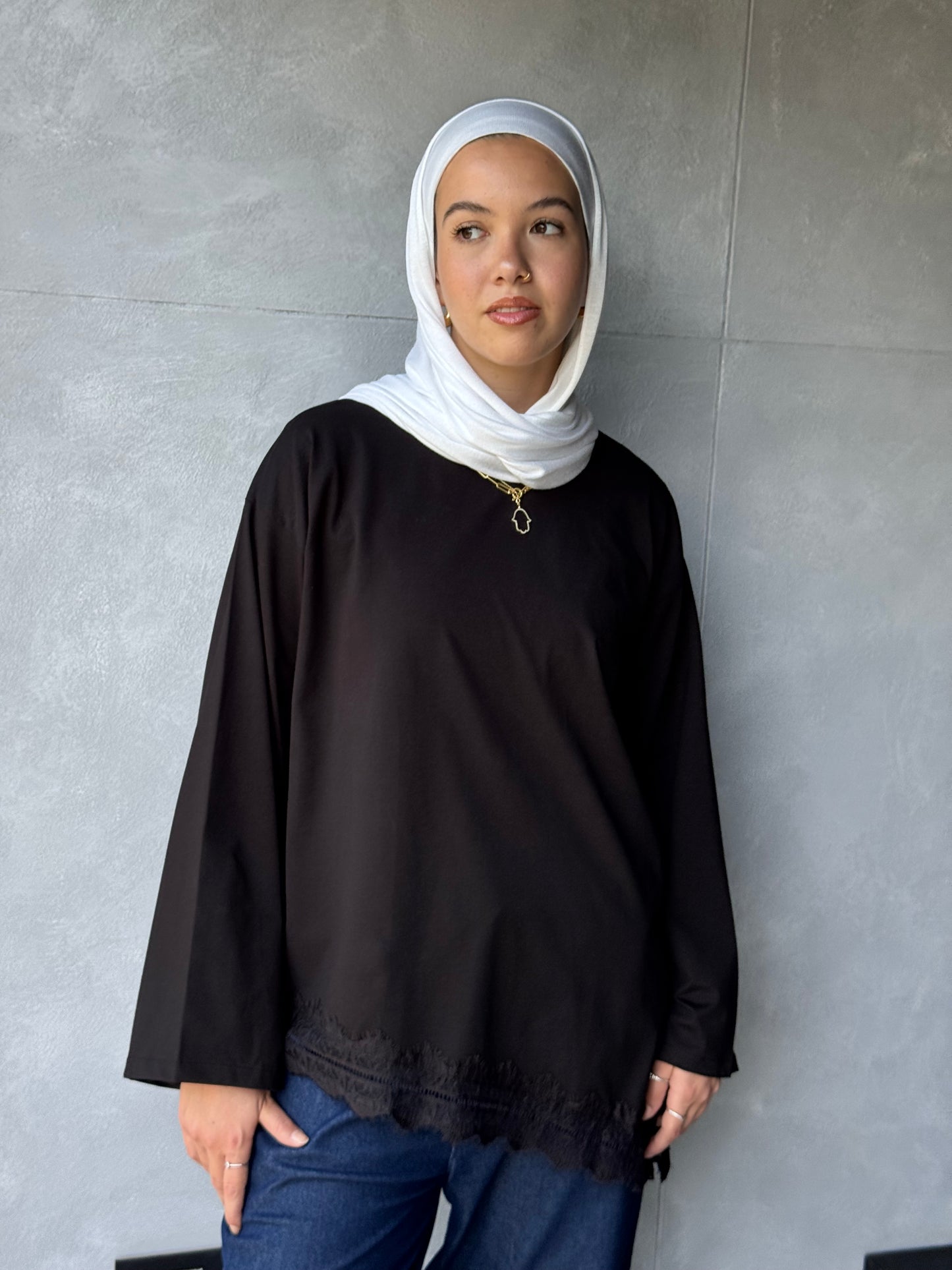 Lace T-shirt