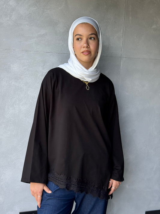 Lace T-shirt