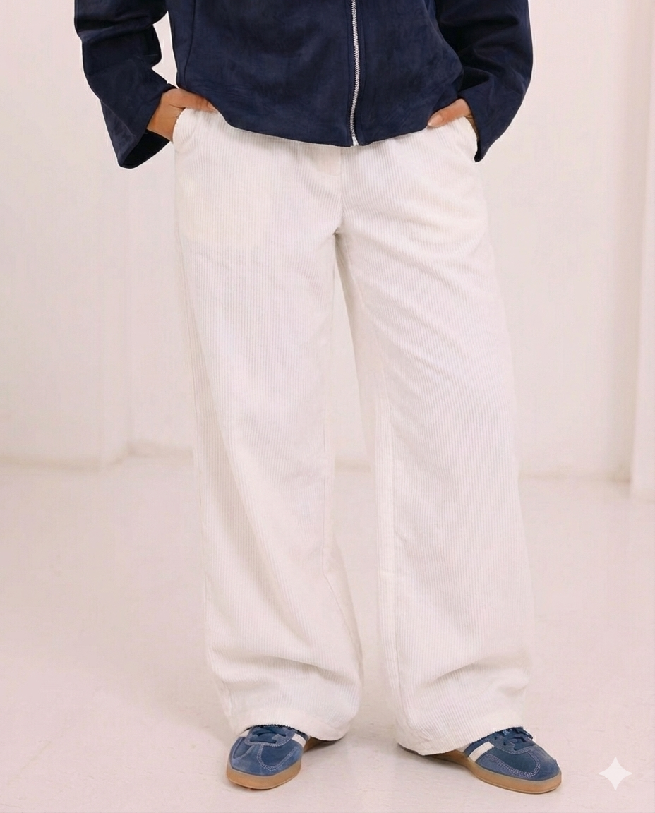 Linen white pants