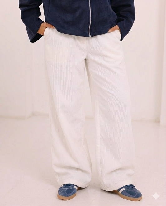 Linen white pants