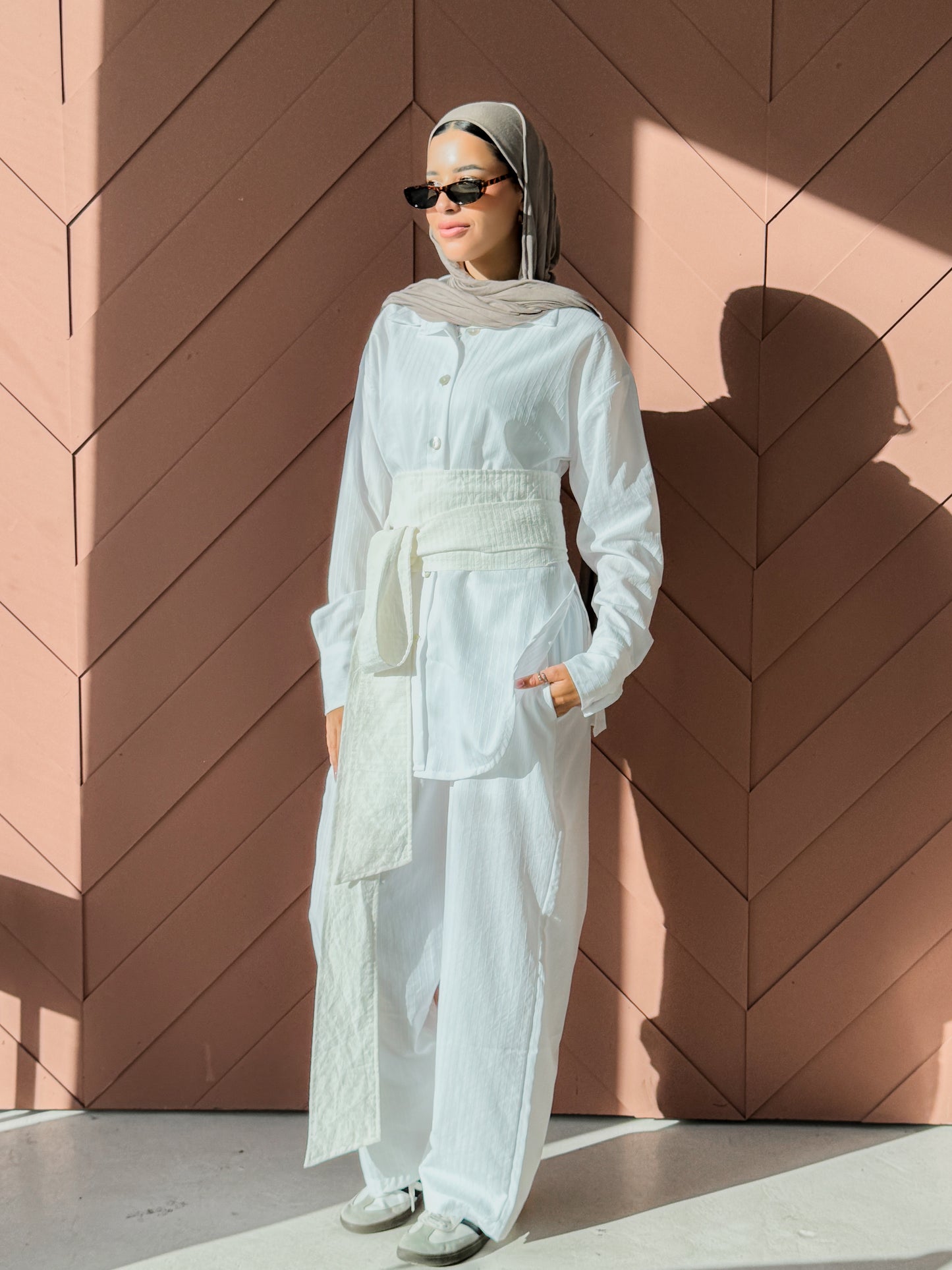 The Wrap Set In White