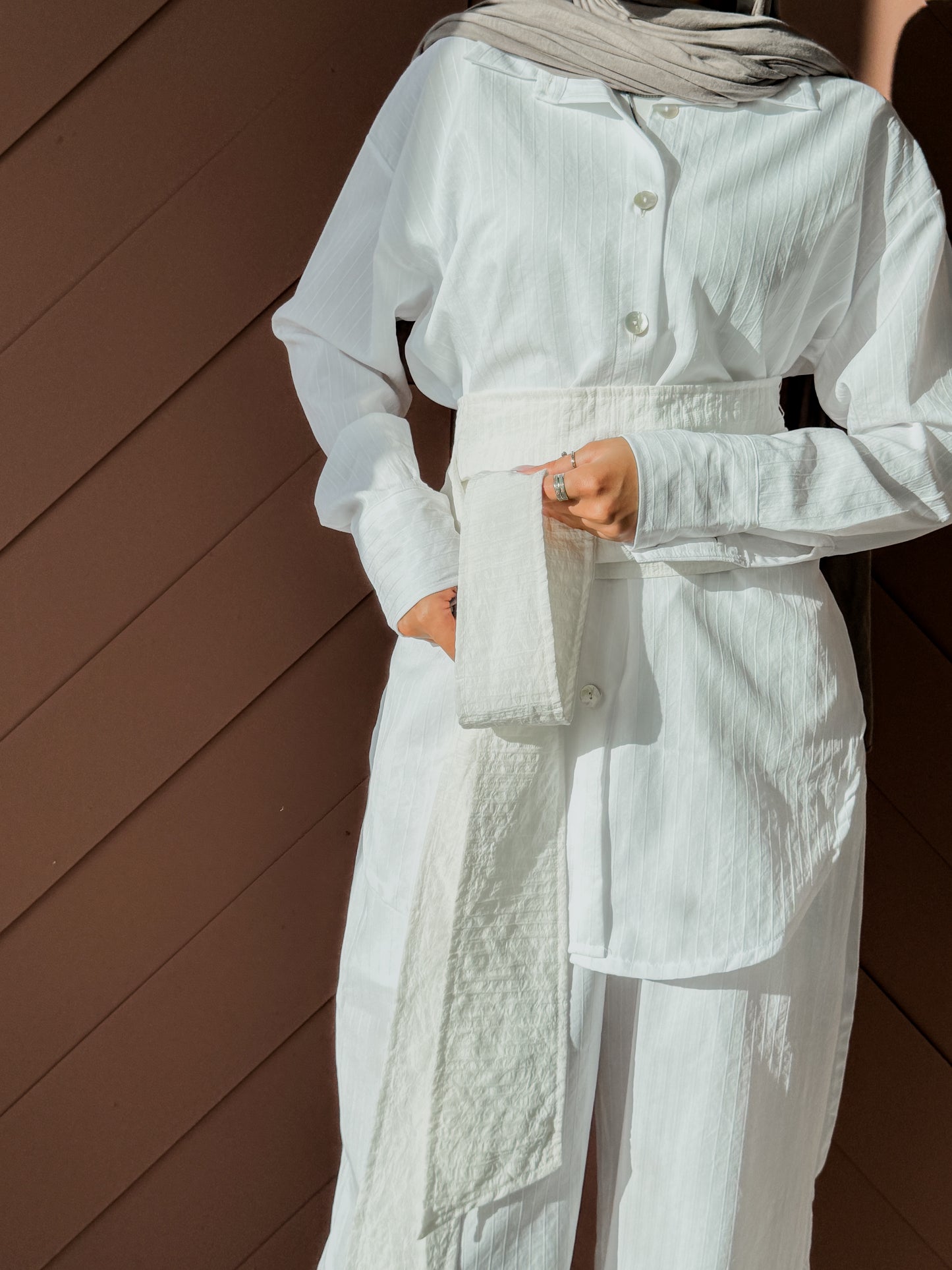 The Wrap Set In White