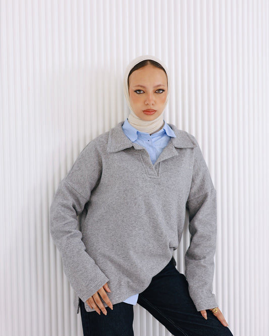 Jump Around Jumper Grey