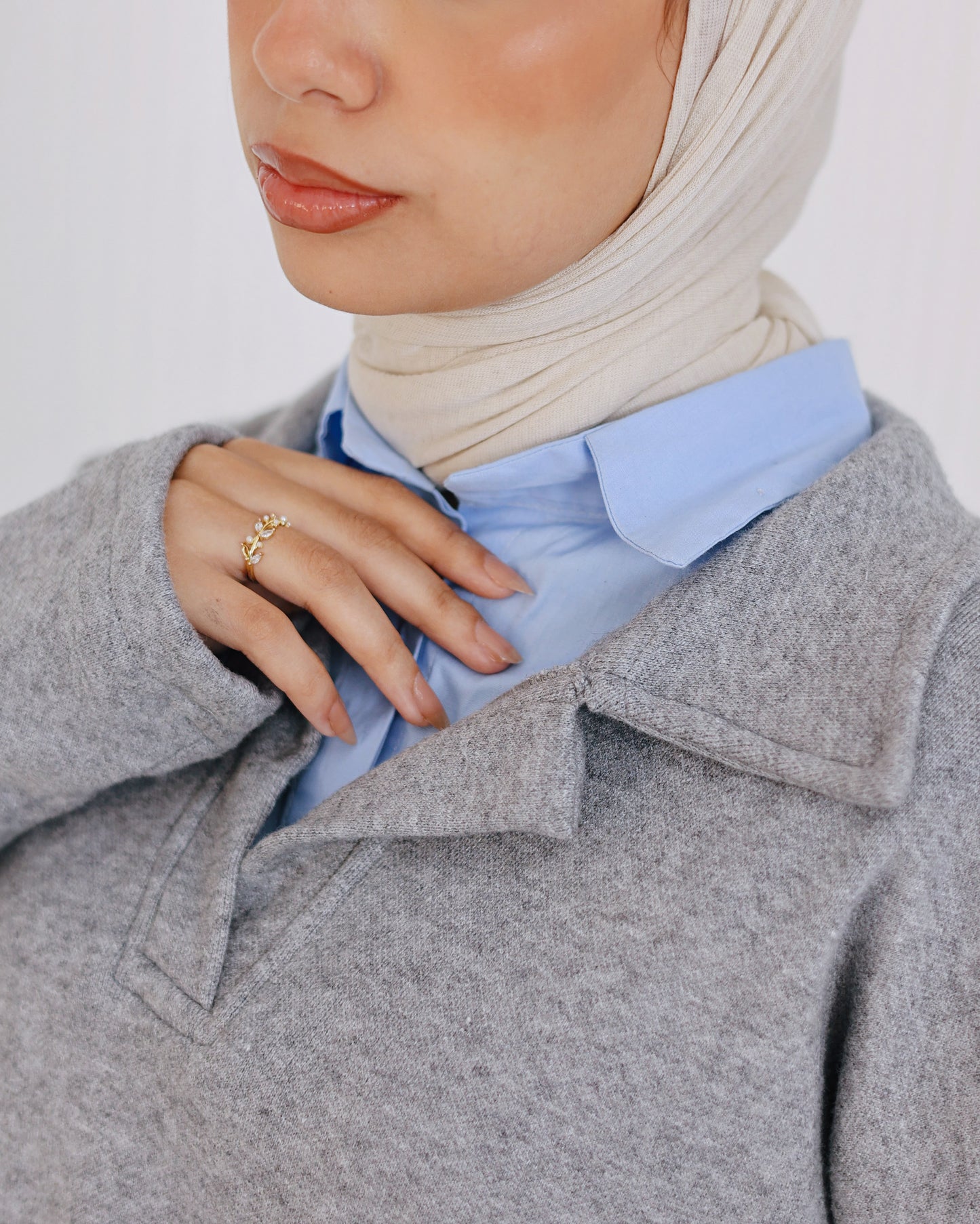 Jump Around Jumper Grey