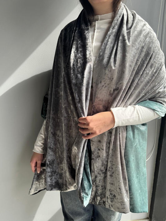 Double Face Velvet Shawl